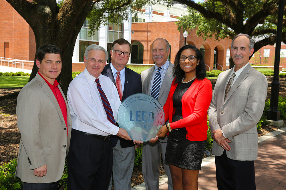 The Student Union receives a silver rating from the LEED program