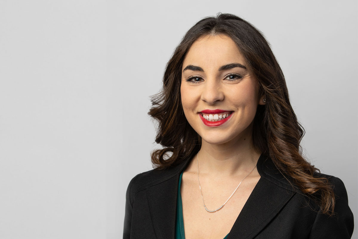 University of Louisiana at Lafayette graduate and political science major Melanie Benit