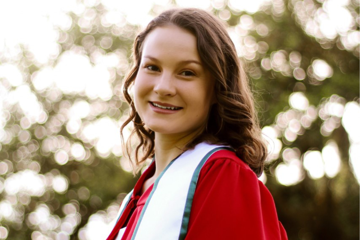 Finance major at the University of Louisiana at Lafayette Caroline Berlin