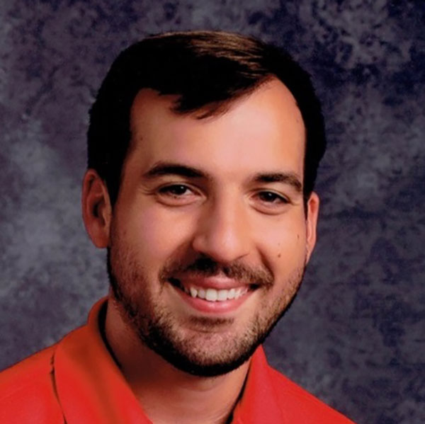 University of Louisiana at Lafayette music education graduate and middle school band director Eric Gaudet