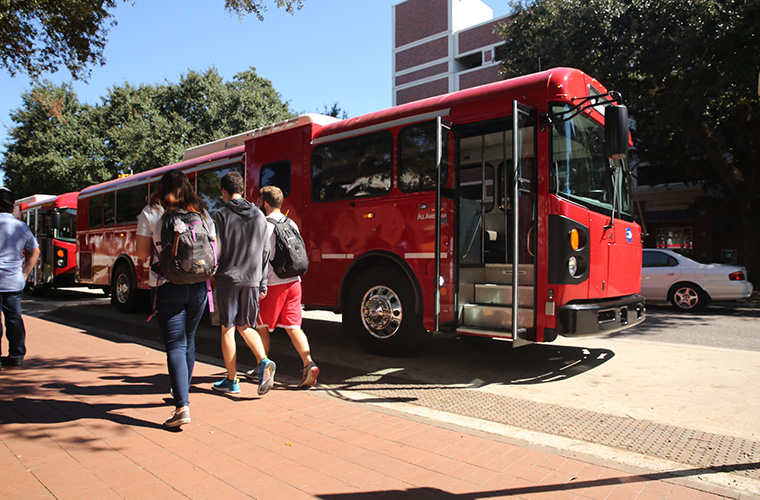 UL Lafayette bus