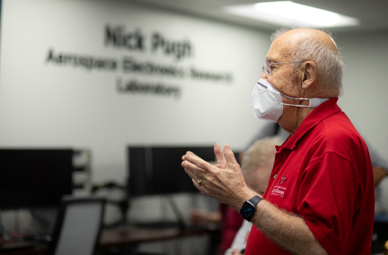 Jay Honeycutt talks to the next generation of electrical engineering leaders from the University of Louisiana at Lafayette.