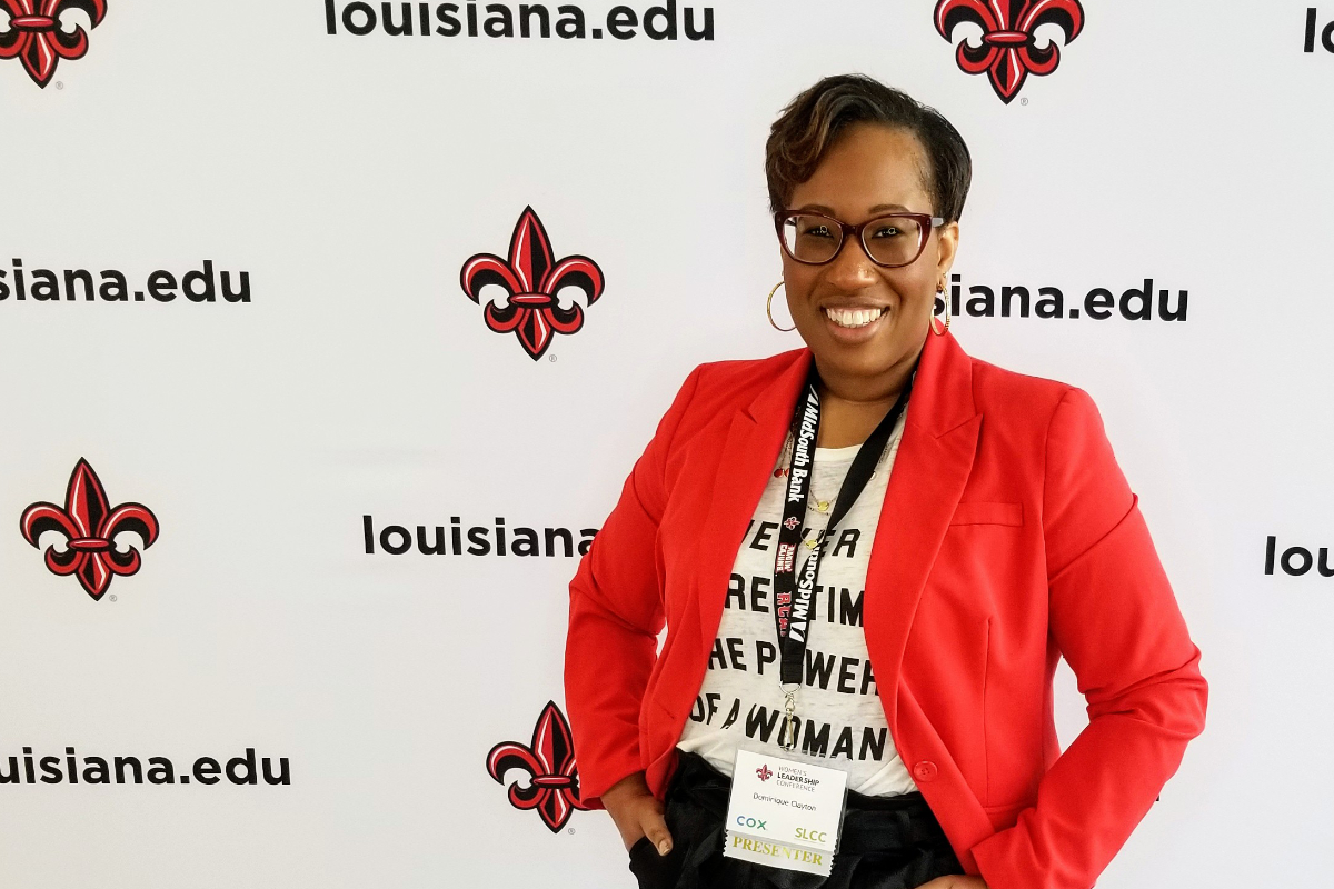 Dominique Clayton is a UL Lafayette marketing alum.