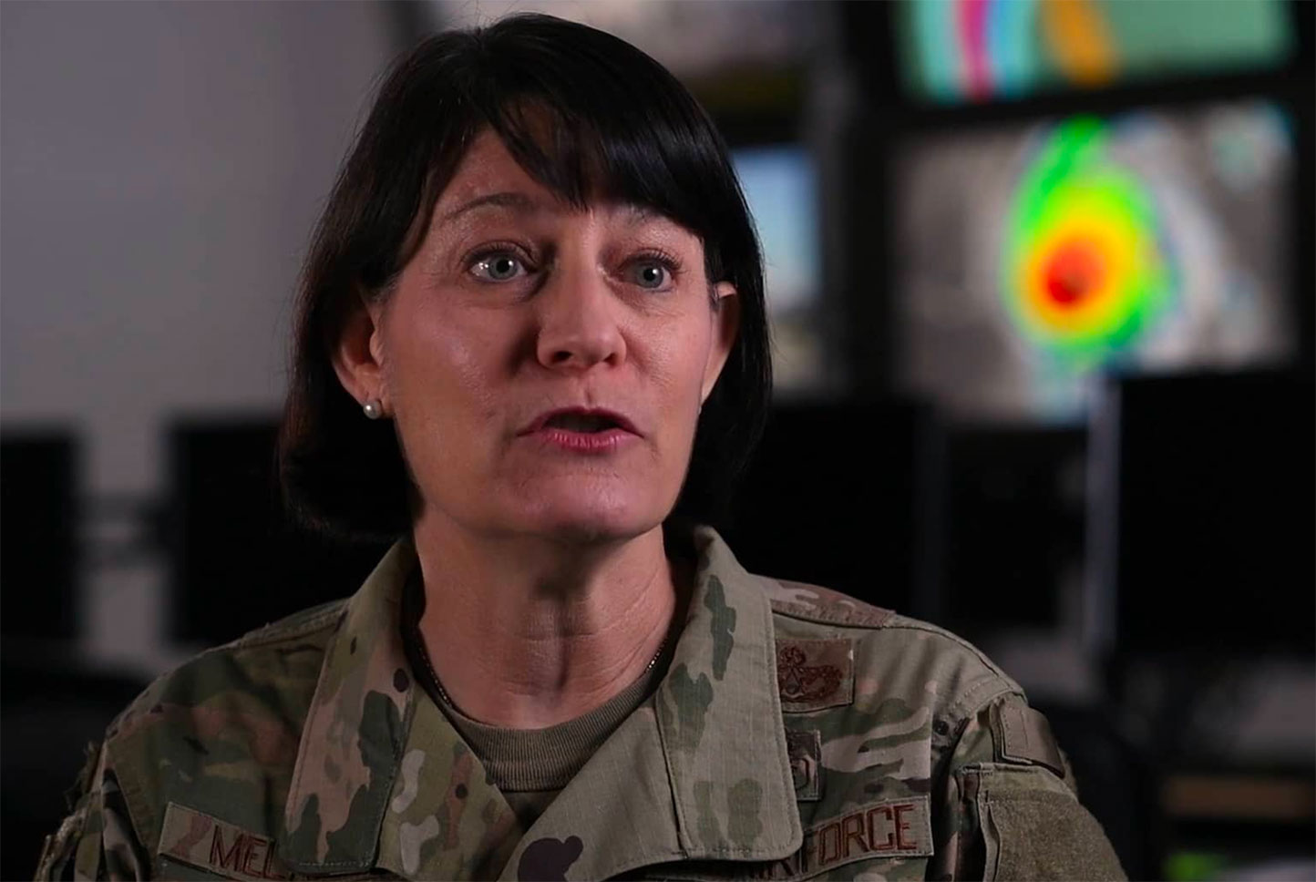 University of Louisiana at Lafayette civil engineering graduate and Air Force officer Patrice Melancon