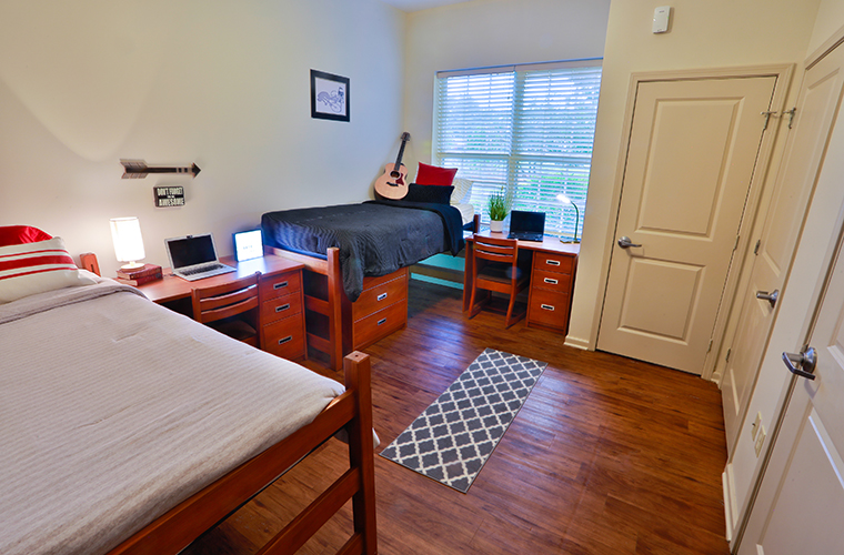 UL Lafayette dorm room