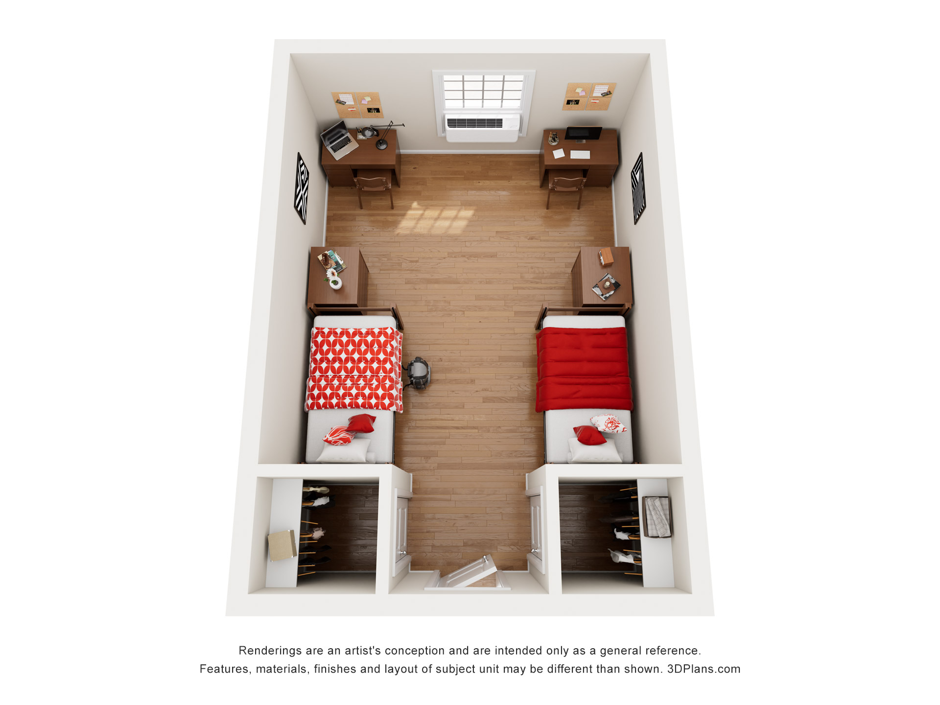 Traditional floor plan