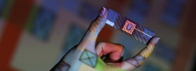 A computer chip developed at the University of Louisiana at Lafayette that can help detect seizures 