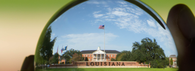 Louisiana welcome wall