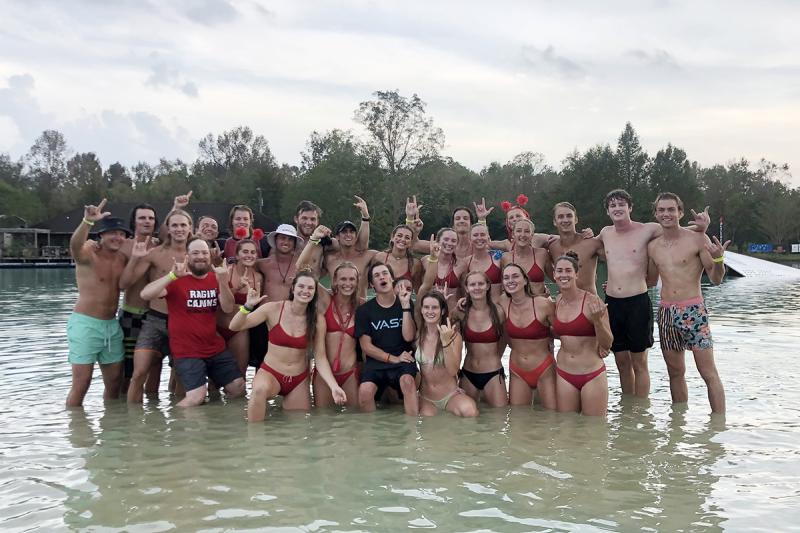UL Lafayette Ragin' Cajuns Water Ski team