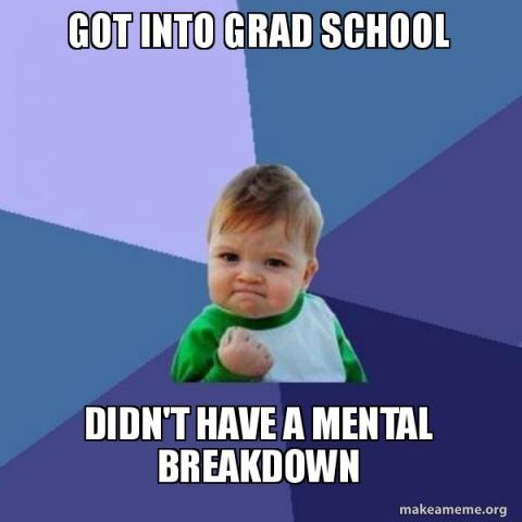 Keys to success in grad school