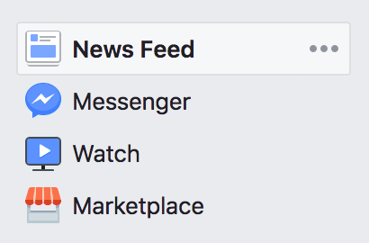 Screenshot of iPhone menu
